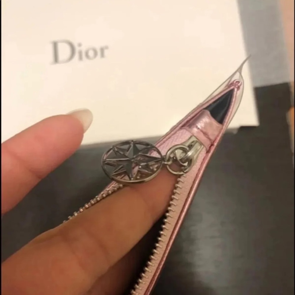 dior cosmetic pouch bag new pink - Picture 4 of 4